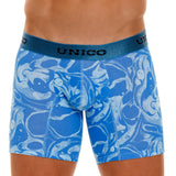 Unico Boxer Long Leg Suspensor Cup OLEINA Men's Underwear