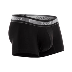 Unico Boxer Short Suspensor Cup NEBULOSO Black Cotton