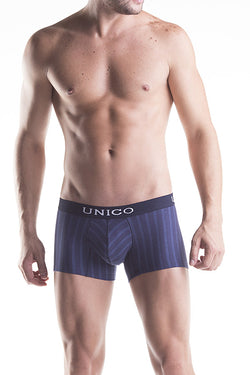 Unico Boxer Short STRIPES BLUE PARALELO Cotton