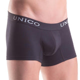 Unico Classic V-Neck Short Sleeve Black and Unico Brief Black Gift Set in Cotton