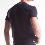 Unico Crew Neck Short Sleeve T-Shirt Black