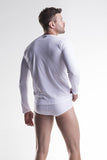 Unico Classic Long-sleeved T-Shirt White Cotton