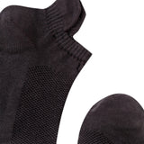 Unico Sport Heel Invisible Socks Grey Cotton